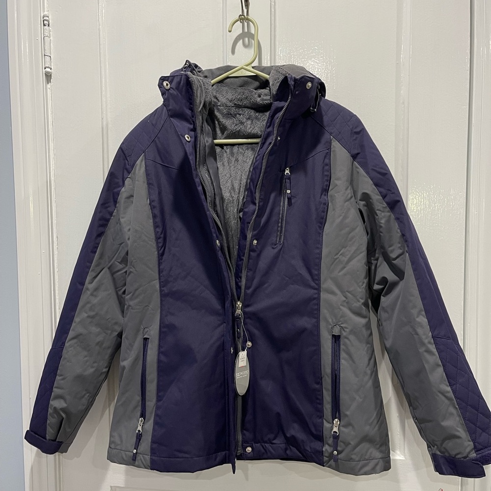 Ladies Winter Jacket 3 in 1 by Rothschild - Size Small